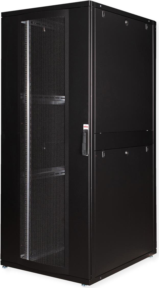 Roline 19 Zoll Serverschrank Pro 42 He 800x1000 Bxt Schwarz (26.21.0158)