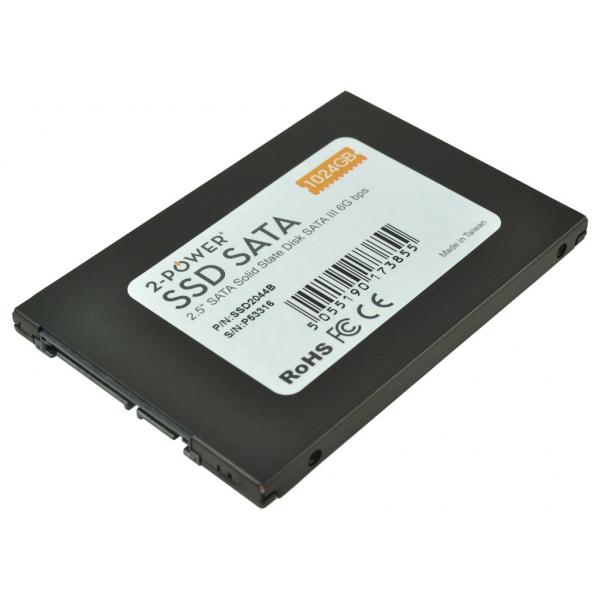 2-Power Ssd2044b Drives Allo Stato Solido 1 Tb 2.5 Serial Ata Iii (1tb Ssd 2.5 Sata 6gbps 7mm)