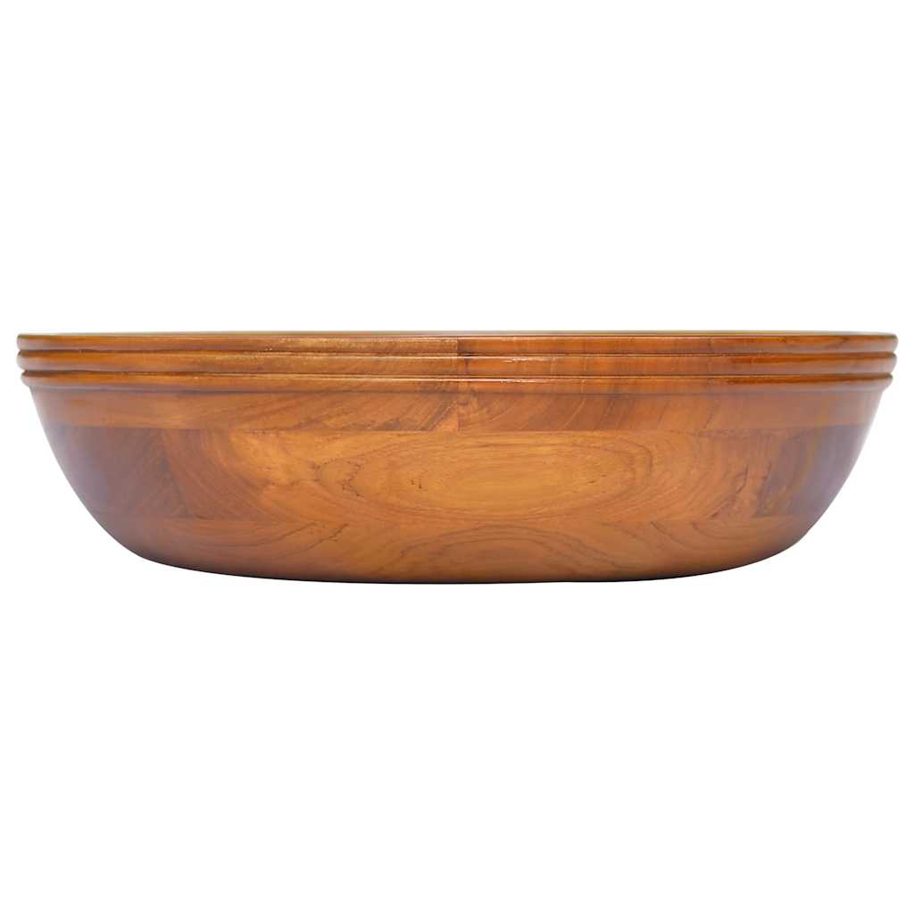 Lavabo In Legno Massello Di Teak F40x10 cm