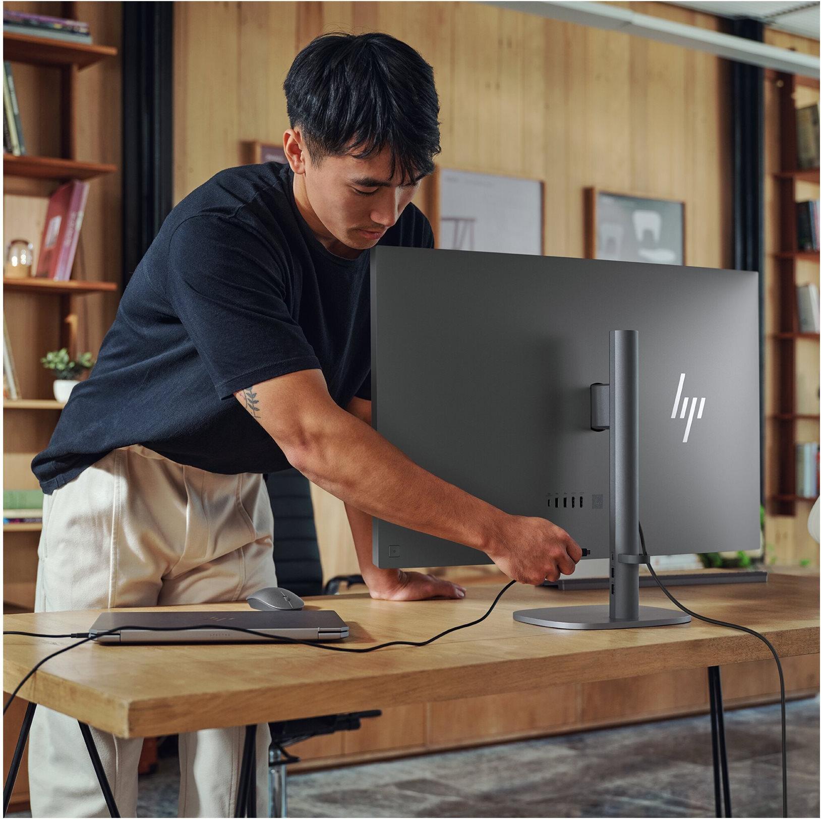 Hp Omnistudio X 32" Uhd Ips AlL-IN-One Core Ultra 7 258v 32gb/2tb Ssd Win11 (br4h2ea#abd)