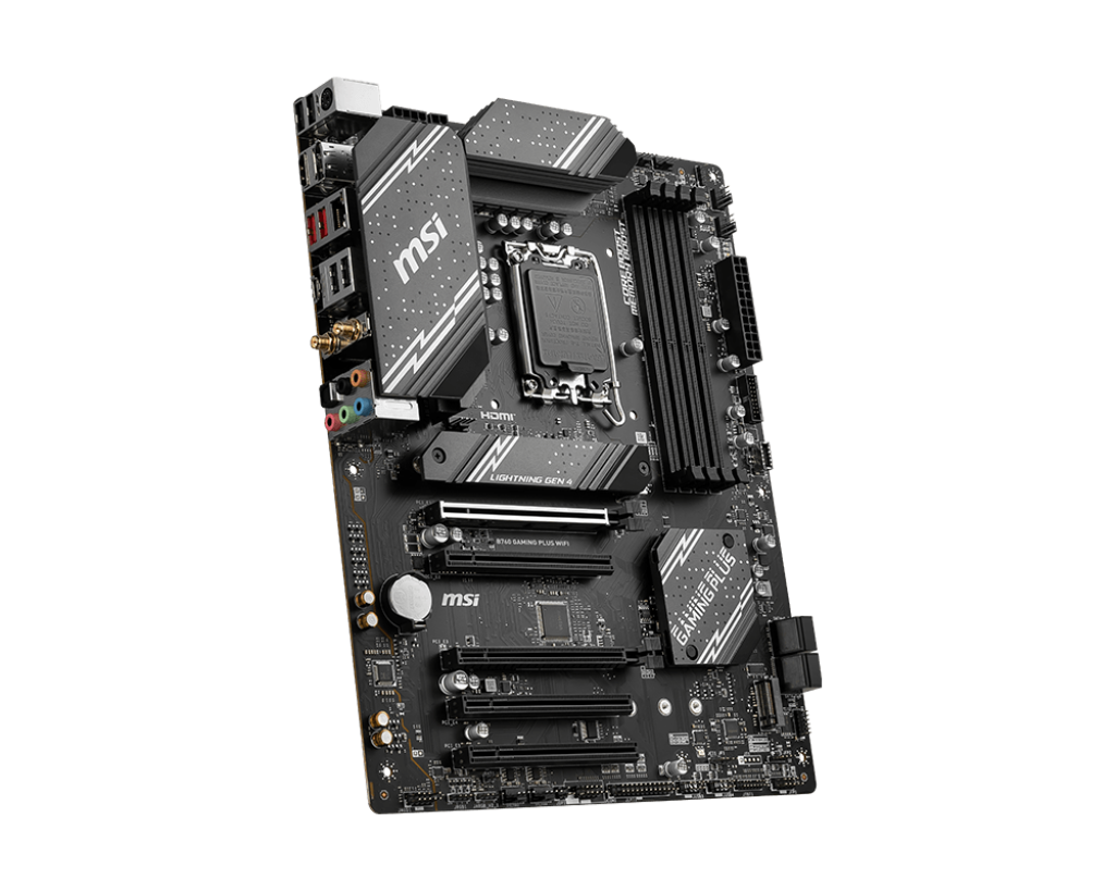 Msi B760 Gaming Plus Wifi - Intel - Lga 1700 - Intel® Celeron® - Intel® Pentium® Gold - Ddr5-Sdram - 192 Gb - Dimm (7d98-007r)