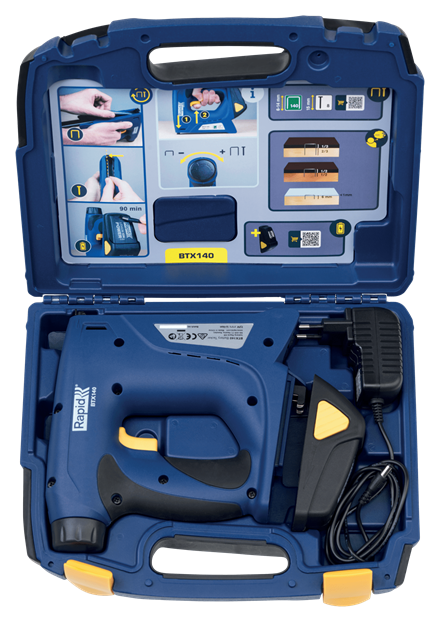 Chiodatrice / Cucitrice Elettrica Senza Fili Agli Ioni Di Litio Rapid Btx140 - Image 4