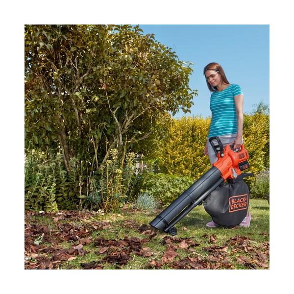 SoffiatorE-Trituratore Aspiratore Black+decker 36v - Con Batteria E Caricabatteria - Sacco 45l - Image 4