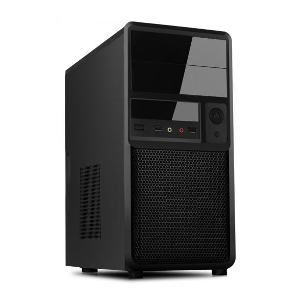 Itek Case Spider Mini Tower Matx 500w Usb3 Black Mesh