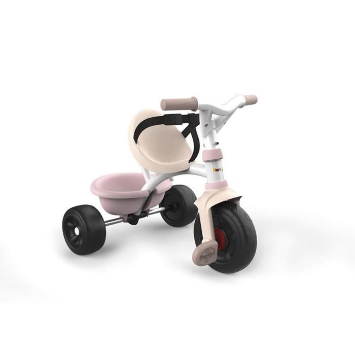 Triciclo Per Bambini Evolutivo Smoby Be Fun - Struttura In Metallo - Rosa