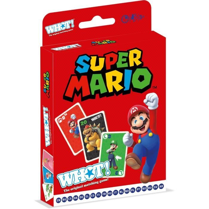Oh! Super Mario - Gioco Di Carte - Mosse Vincenti - Gioco Di Carte Nei Colori Di Super Mario Per Tutta La Famiglia.