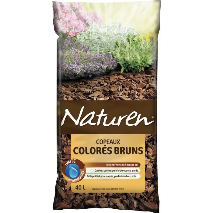 Chip Colorati Naturen Marroni - 40l