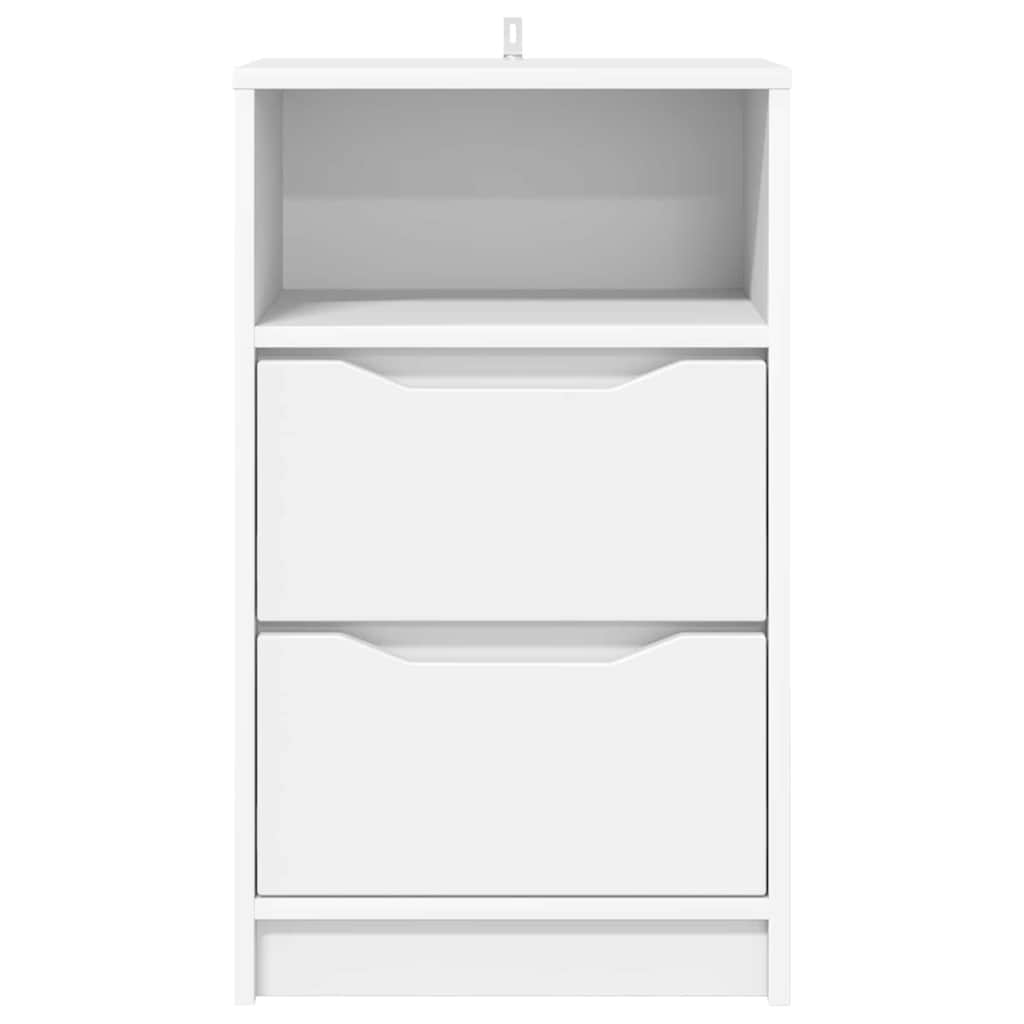 Comodini 2 Pcs Bianco 40 X 30 X 467 Cm Legno Multistrato - Image 6