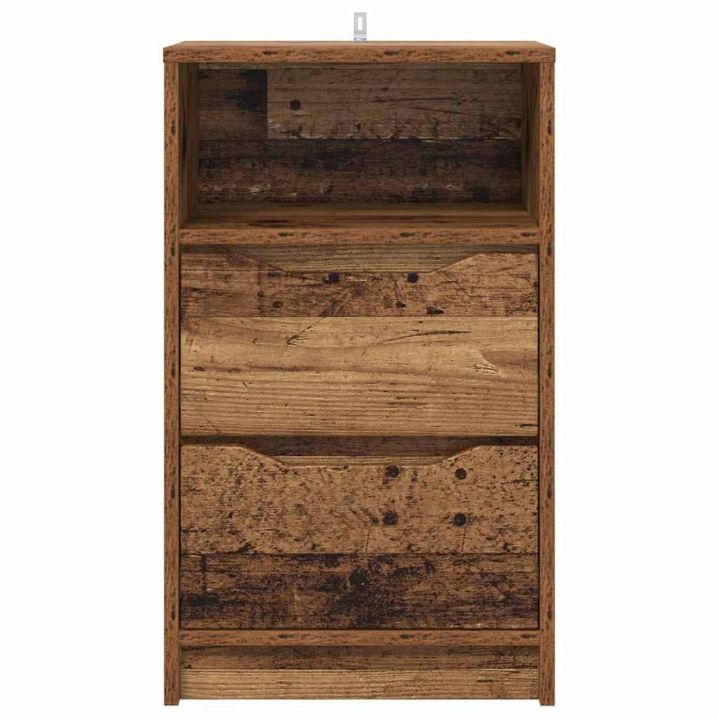 Comodini 2 Pcs Legno Vecchio 40 X 30 X 467 Cm Legno Multistrato - Image 6
