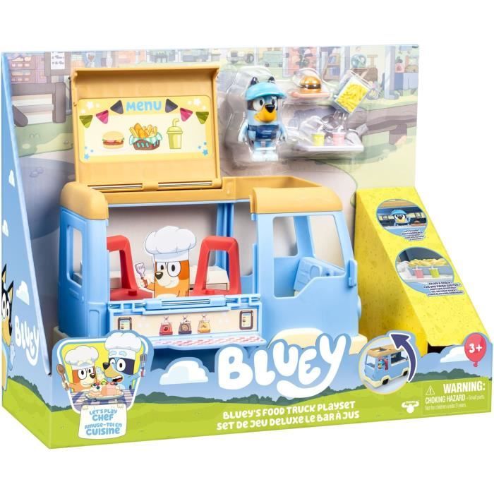 Il Foodtruck - Bluey - 1 Figurina + 4 Accessori - Dai 3 Anni