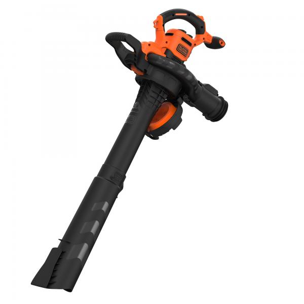 Black + Decker - Aspiratore, Soffiatore, Tritafoglie A Filo 3000w - Beblv300-Qs - Completo Di Tubo Flessibile E Zaino Da 72l - Image 4