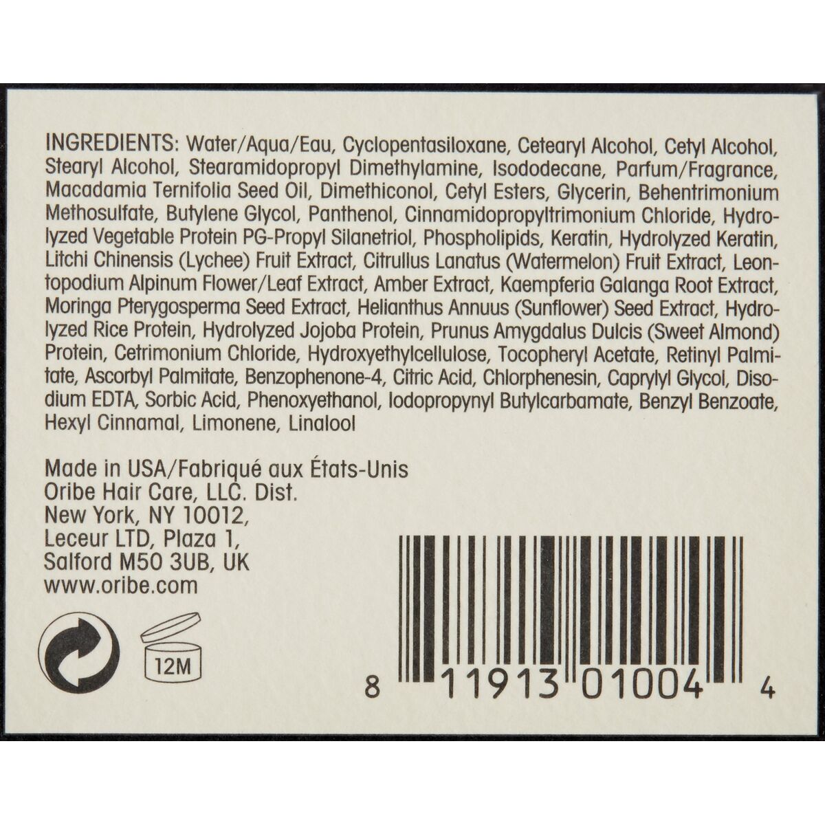 Balsamo Oribe 811913010044 - Image 6