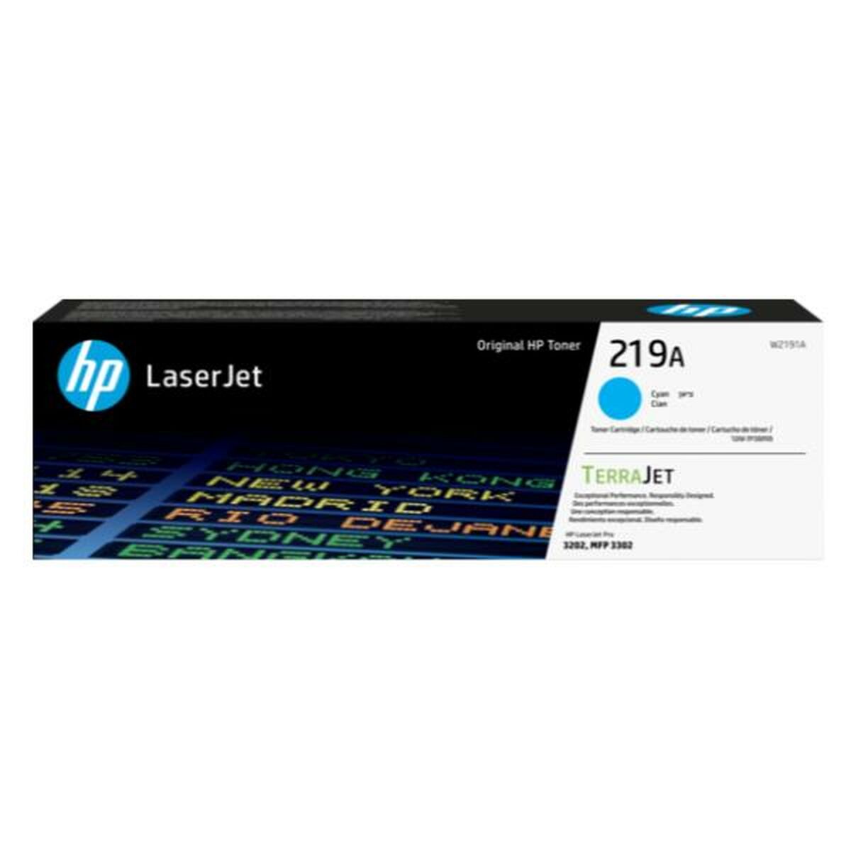 Toner Originale Hp W2191a Ciano