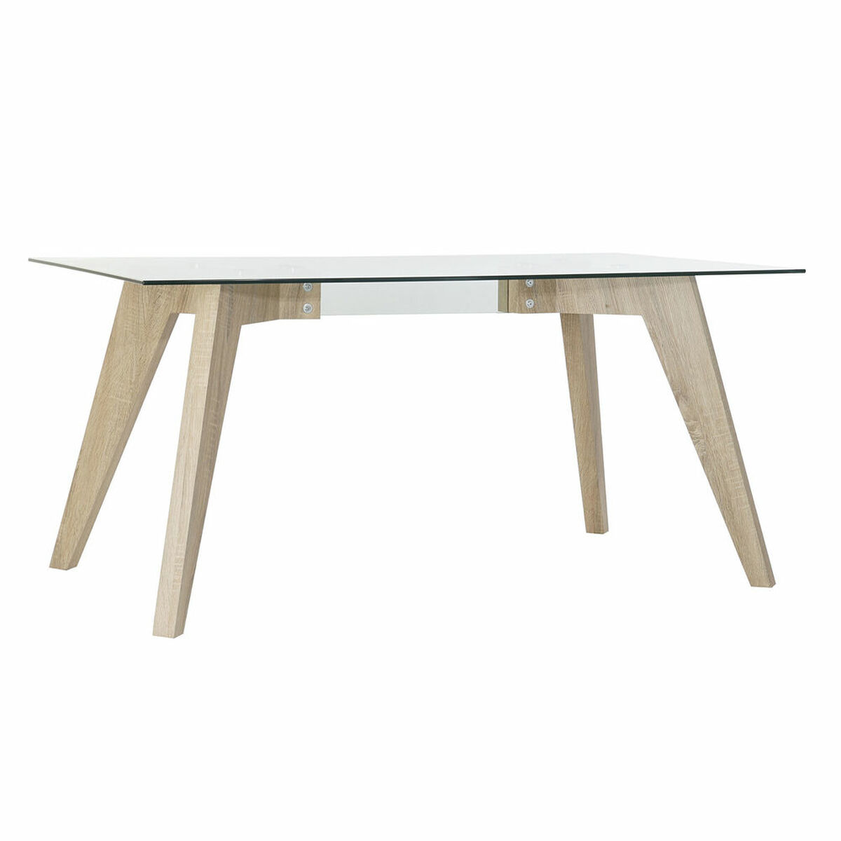 Tavolo Da Pranzo Dkd Home Decor Cristallo Legno Mdf 160 X 90 X 75 cm