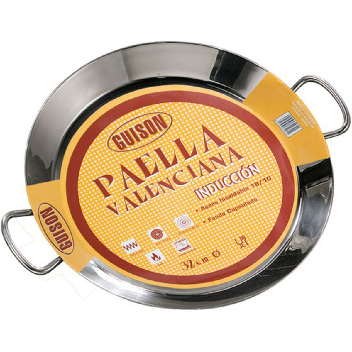 Padella Guison Induccion Acciaio Inossidabile 18/10 Ø 28 cm