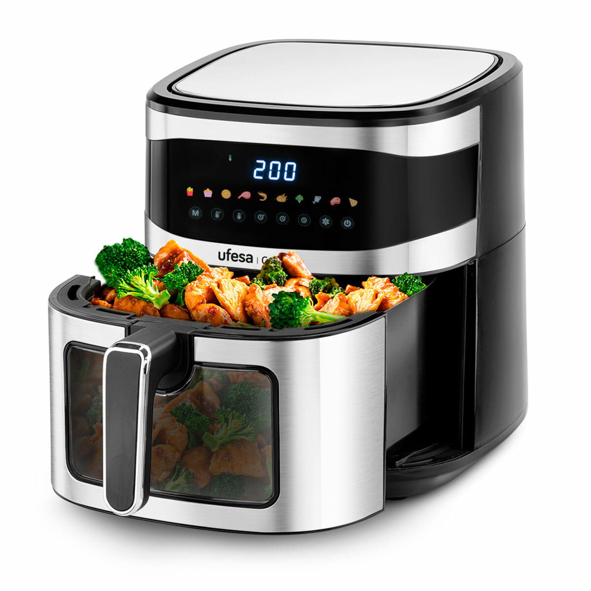 Friggitrice Ad Aria Ufesa Cardinal Nero 1700 W 6 L