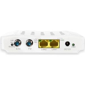 Allnet AlL-Ghn102-Coax - Ieee 802.1p,ieee 802.3ab,ieee 802.3az,ieee 802.3u - Verkabelt - G.hn - Tv - Network Bridge - Weiß - 12 V (alL-Ghn102-Coax)
