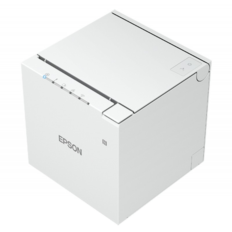 Epson TM-M30iii, Usb, UsB-C, Bt, Ethernet, Wlan, 8 Punkte/mm (203dpi), Cutter, Weiß Bondrucker, Thermodirekt, 8 Punkte/mm (203dpi), Variable Papierbr