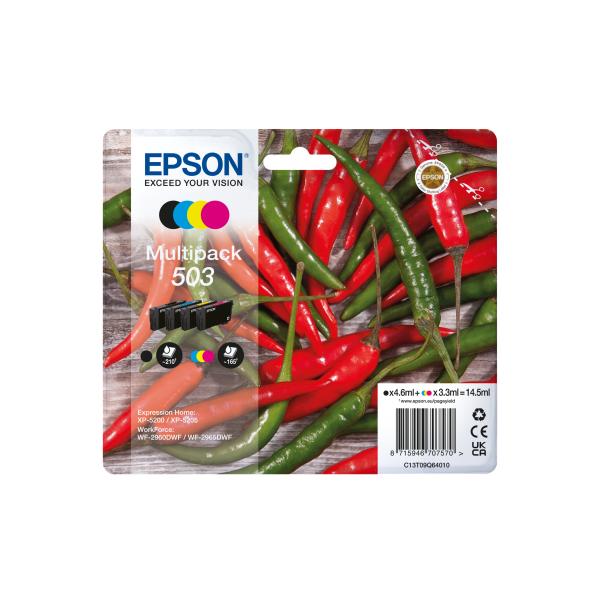 Epson 503 Multipack - 4eR-Pack - Schwarz, Gelb, Cyan, Magenta