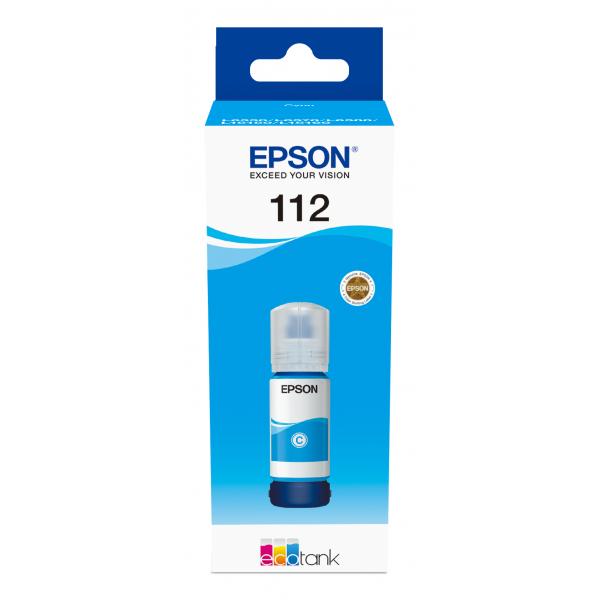 Epson Ecotank 112 - 70 Ml - Ciano - Originale - Ricarica Inchiostro