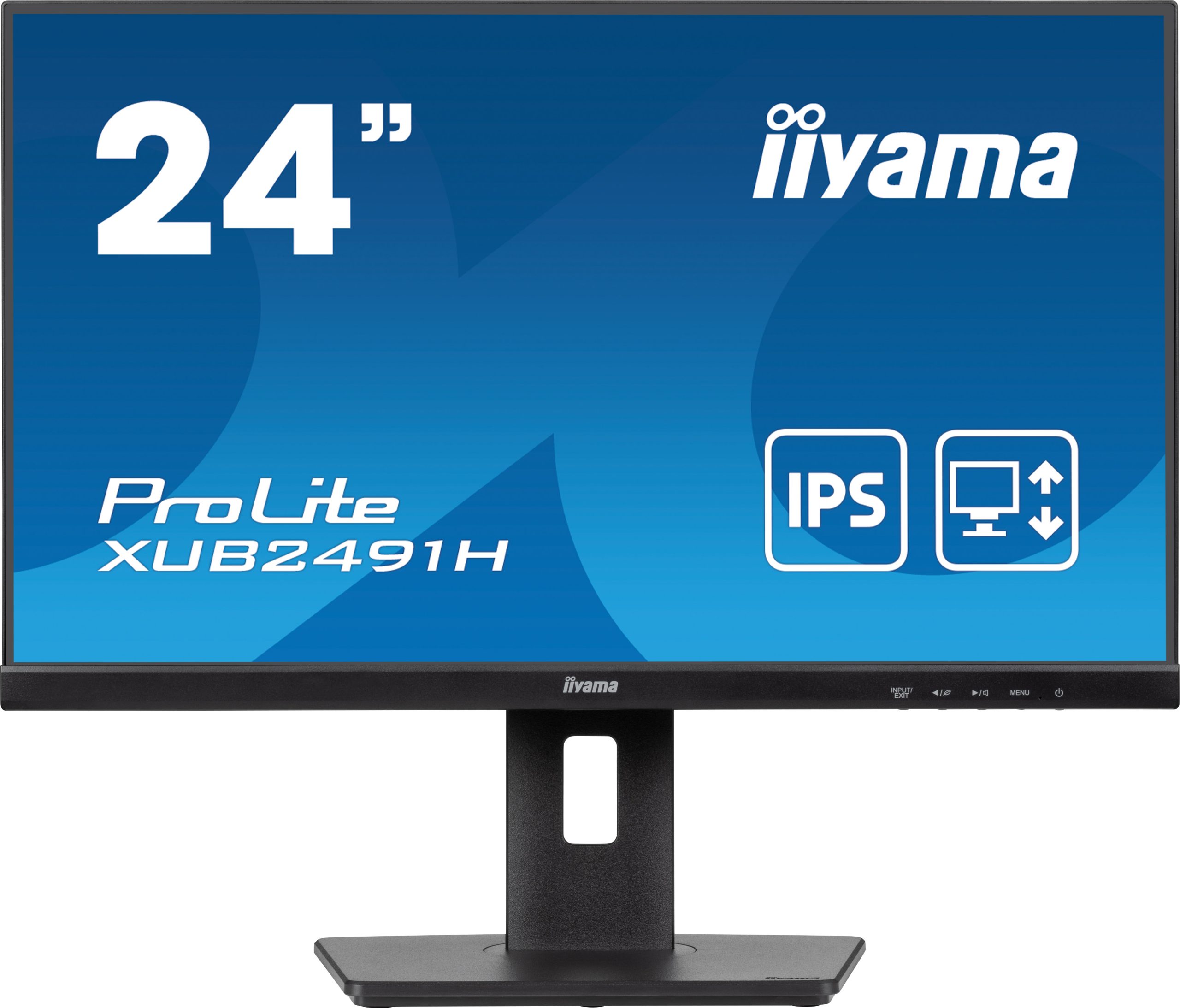 Iiyama Monitor Tft Xub2491h 60.5cm Ips 23.8''/1920x1080/dp/hdmi/100hz/höv [energieklasse E] (xub2491H-B1)