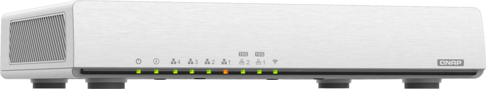 Qnap QhorA-301w - Wireless Router - Switch Mit 6 Ports - 10 Gige, 802,11ax - 802,11a/b/g/n/ac/ax - DuaL-Band (qhorA-301w)