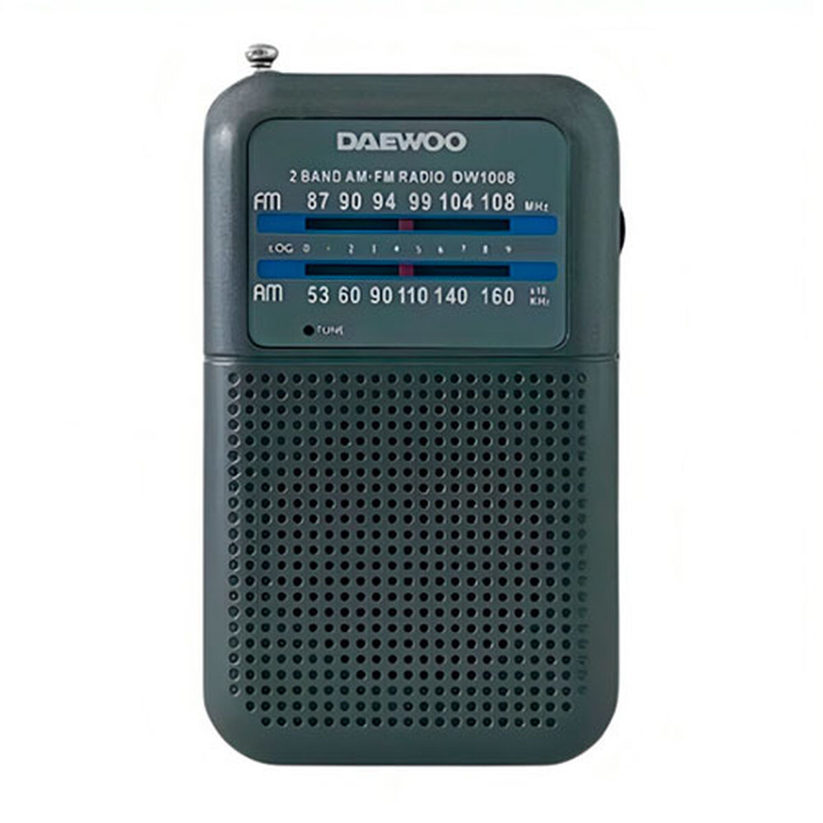 Radio Portatile Daewoo Fm Nero Retrò