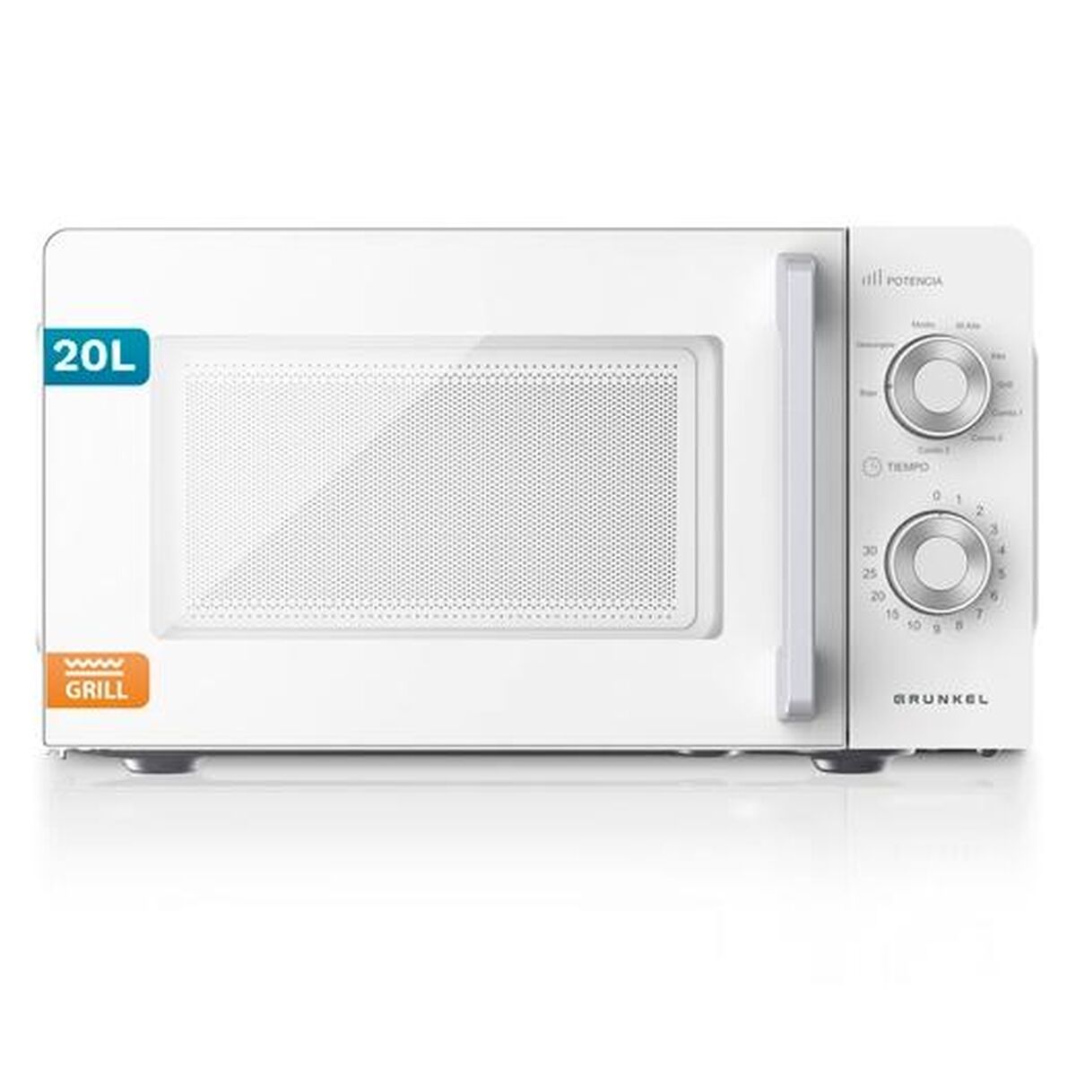 Friggitrice Ad Aria Grunkel Bianco 20 L