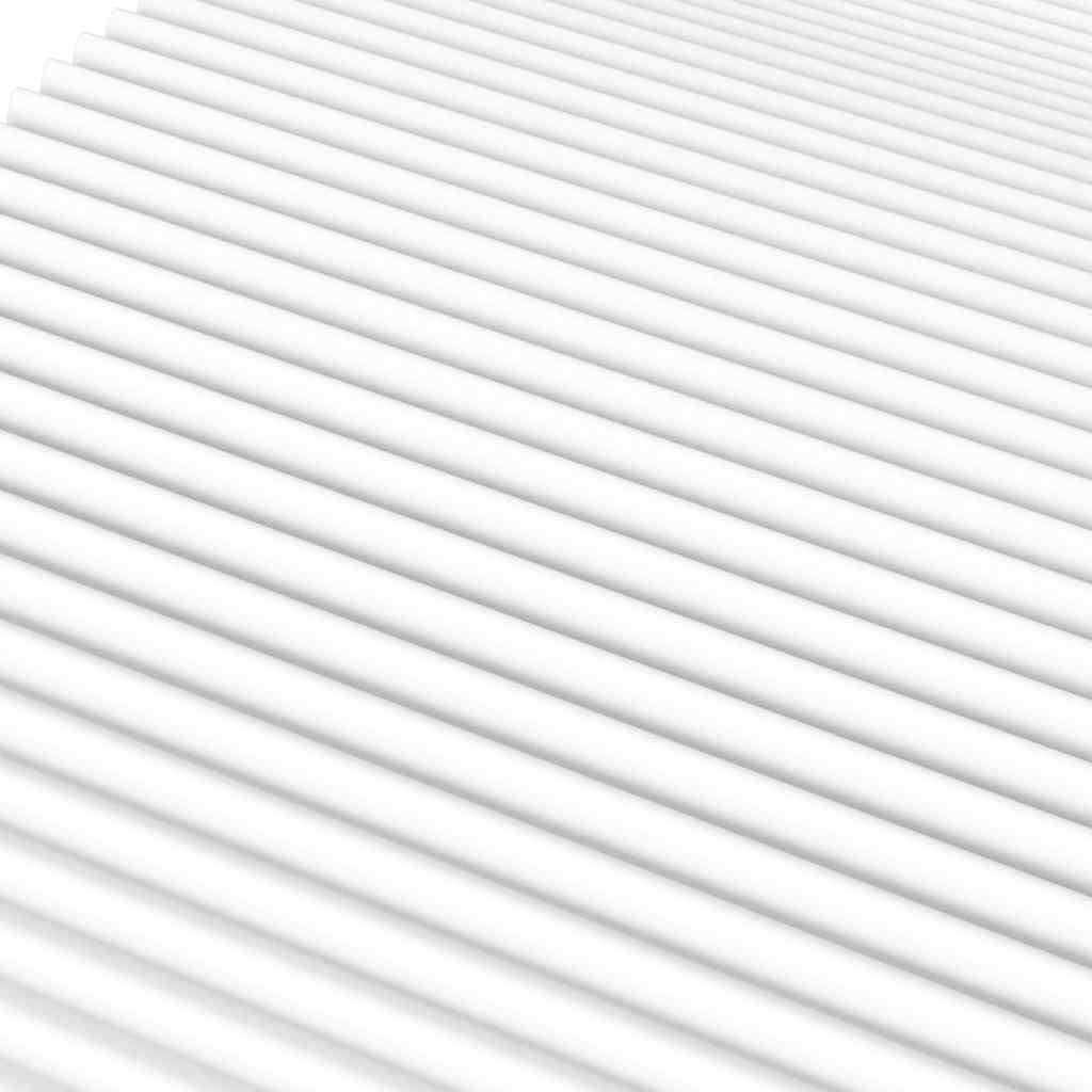 Materasso In Schiuma Bianco 140x210 Cm Durezza H2 h3 - Image 4