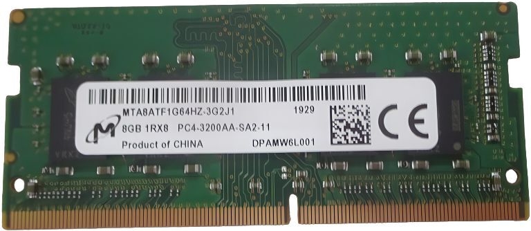 Hp Memory 8gb 3200mhz 1.2v Ddr4 Shared (l46598-002)