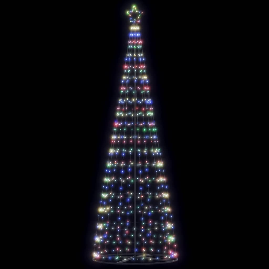 Albero Di Natale A Led 550 Led Colorato 304 cm