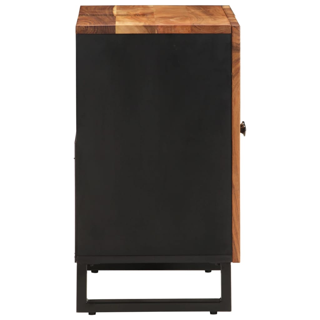 Mobile Lavabo 62x33x58 Cm Legno Massello Acacia E Multistrato - Image 4