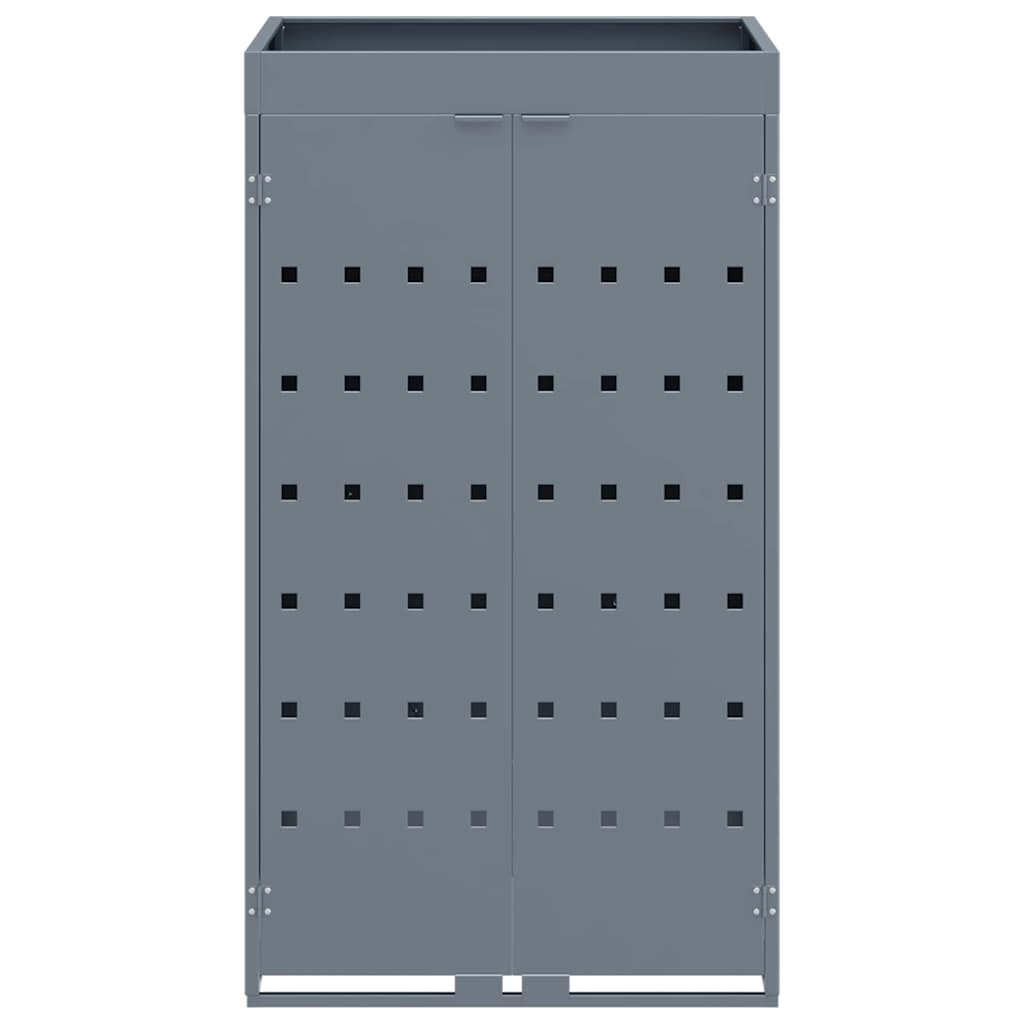 Deposito Per Bidone Con Tetto Da Fioriera Per Bidone Singolo Da 240l - Image 6