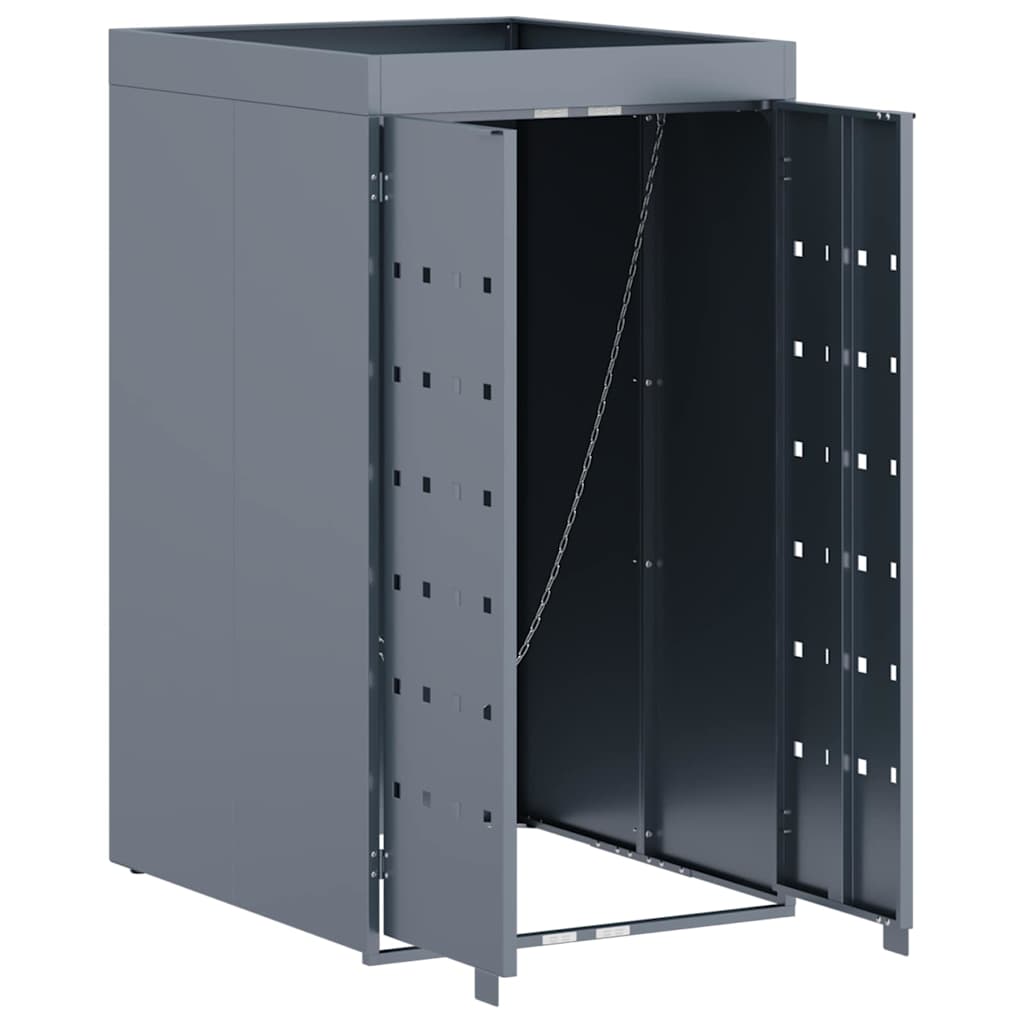 Deposito Per Bidone Con Tetto Da Fioriera Per Bidone Singolo Da 240l - Image 5