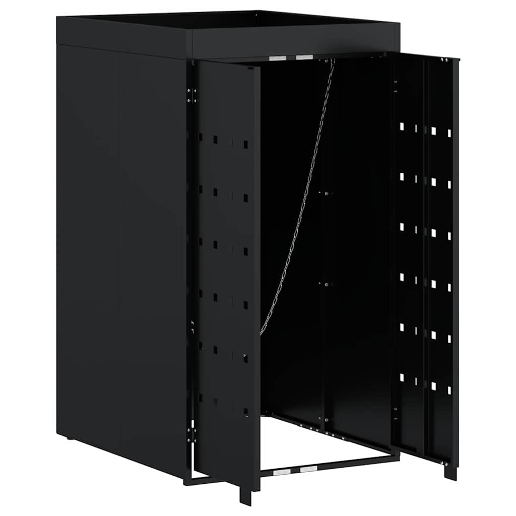 Deposito Per Bidone Con Tetto Da Fioriera Per Bidone Singolo Da 240l - Image 5