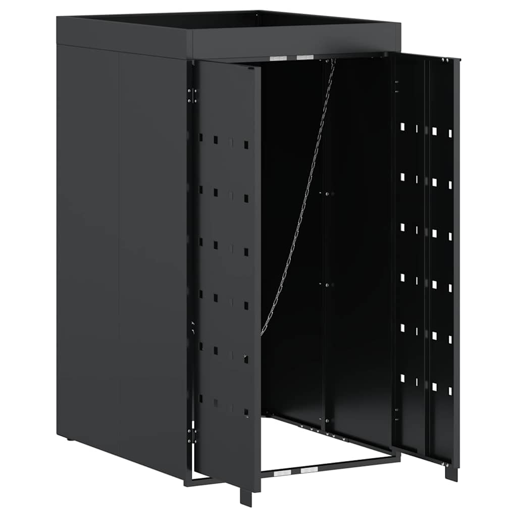 Deposito Per Bidone Con Tetto Da Fioriera Per Bidone Singolo Da 240l - Image 5