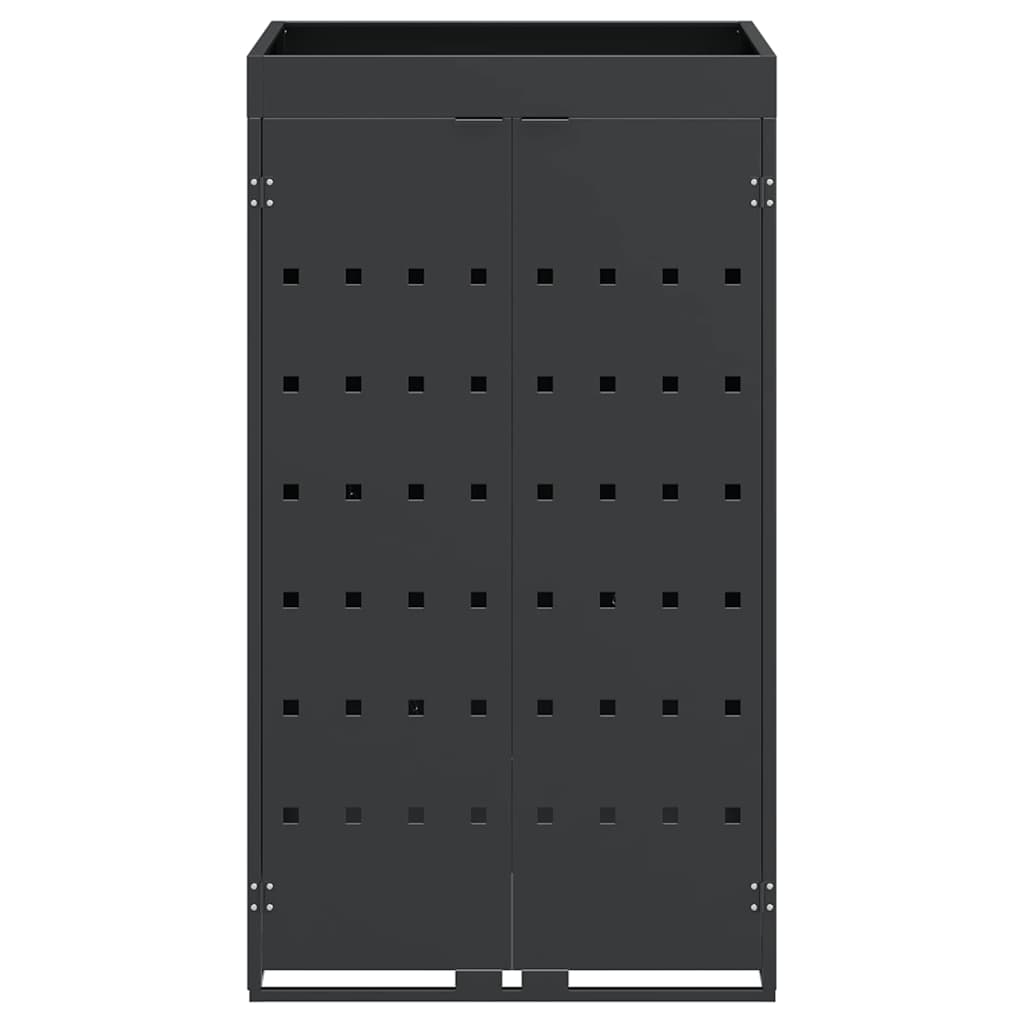 Deposito Per Bidone Con Tetto Da Fioriera Per Bidone Singolo Da 240l - Image 6