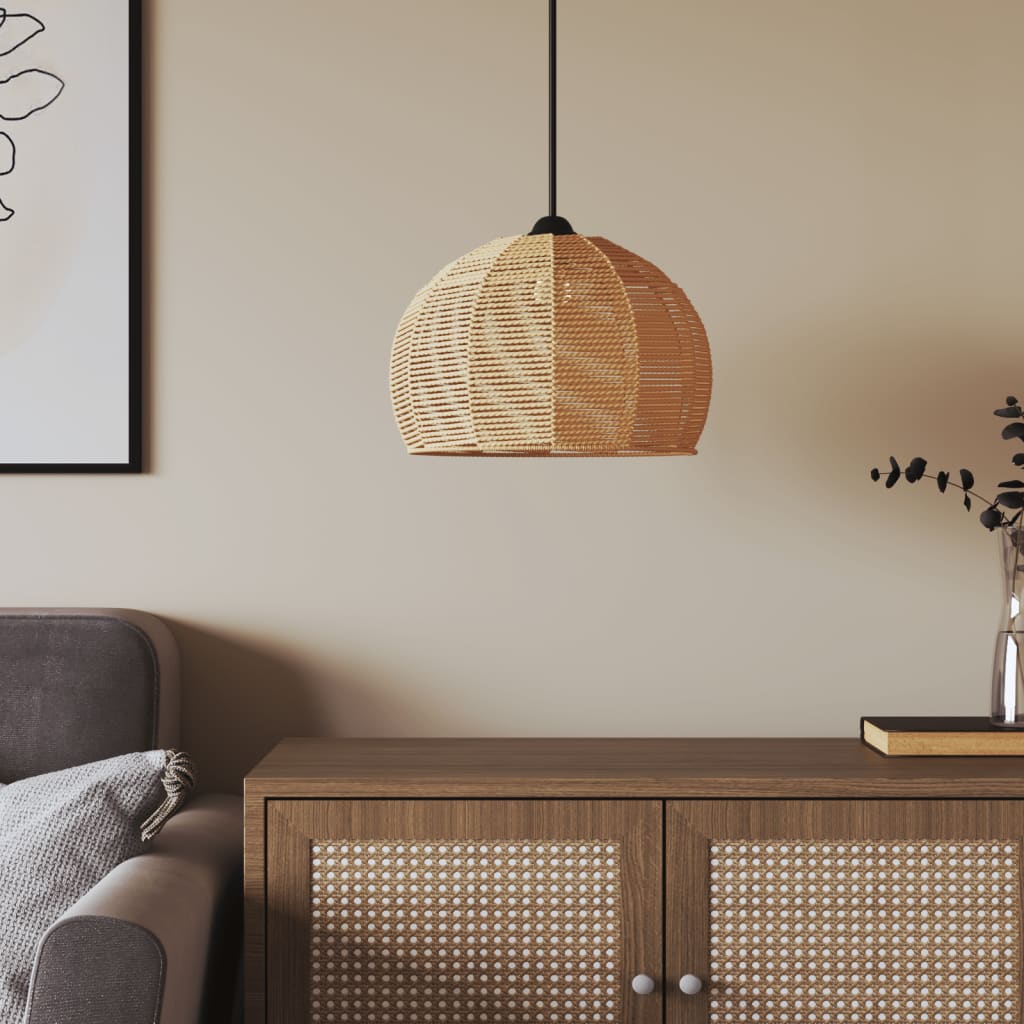 Paralume Da Soffitto Ø36x26 Cm Ferro E Carta