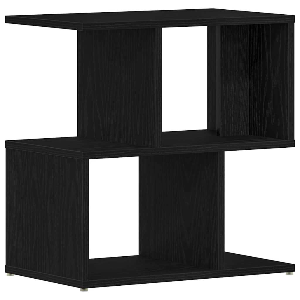 Armadio Da Notte 2 Pcs Rovere Nero 50 X 30 X 51,5 cm - Image 6
