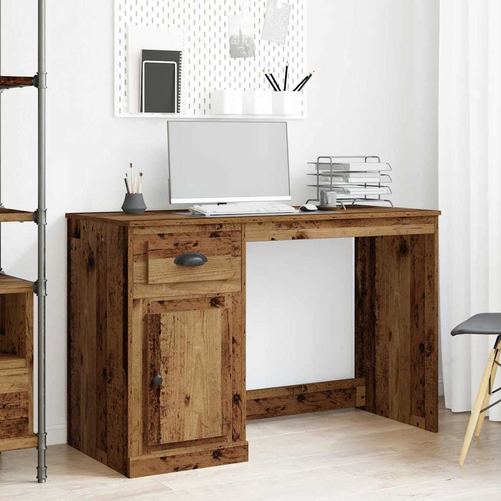 Scrivania Legno Vecchio 50 X 115 X 75 Cm Legno Multistrato