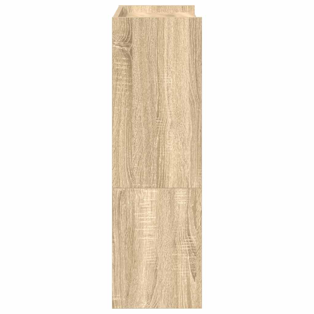 Scarpiera Rovere Sonoma 60x25x81 Cm In Legno Multistrato - Image 4