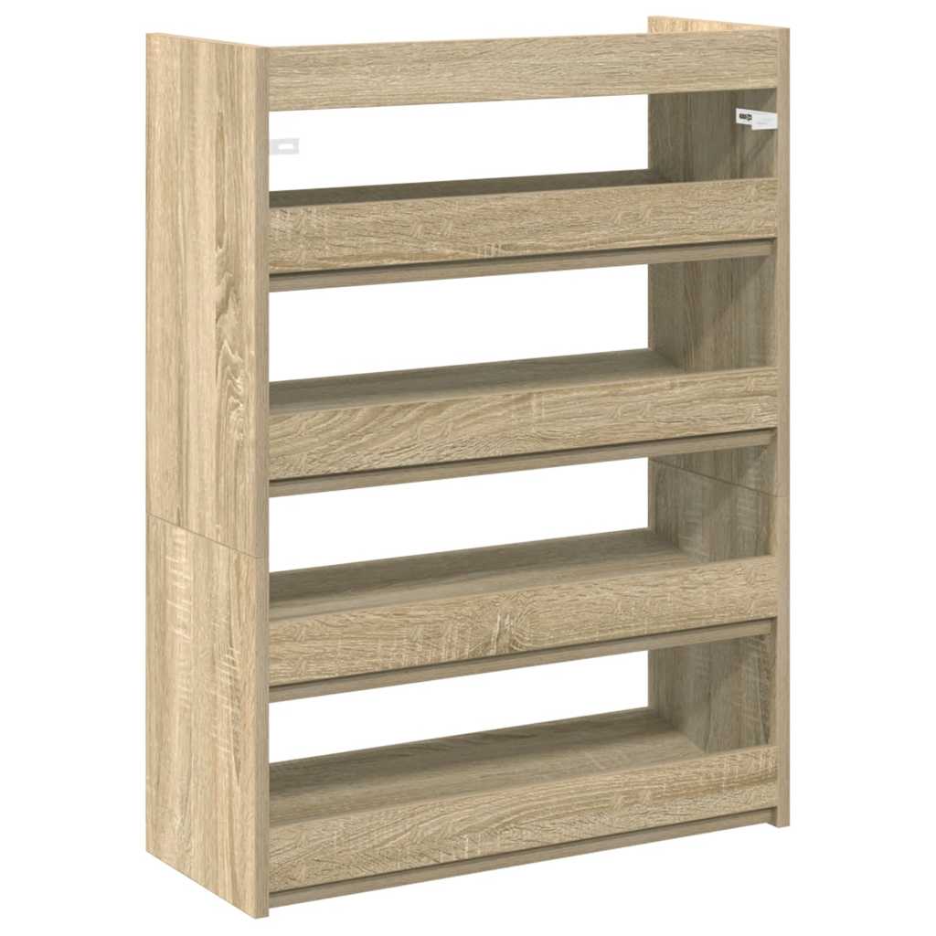 Scarpiera Rovere Sonoma 60x25x81 Cm In Legno Multistrato - Image 5