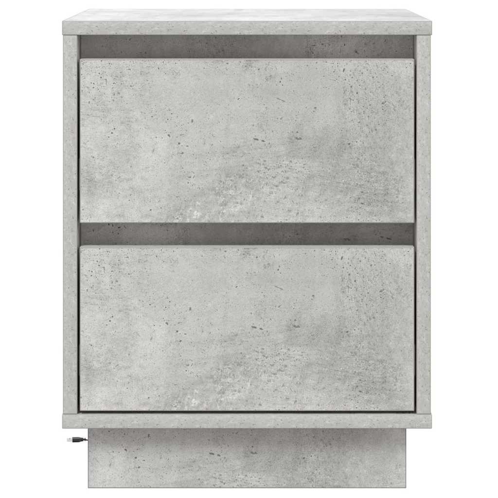 Armadio Da Notte Con Cassetto Grigio Cemento 39 X 34.5 X 50 cm - Image 6