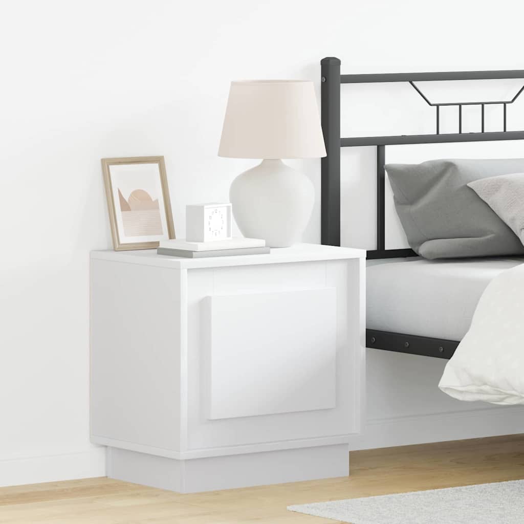 Armadio Da Notte Con 2 Pcs Bianco 44 X 34.5 X 45 cm