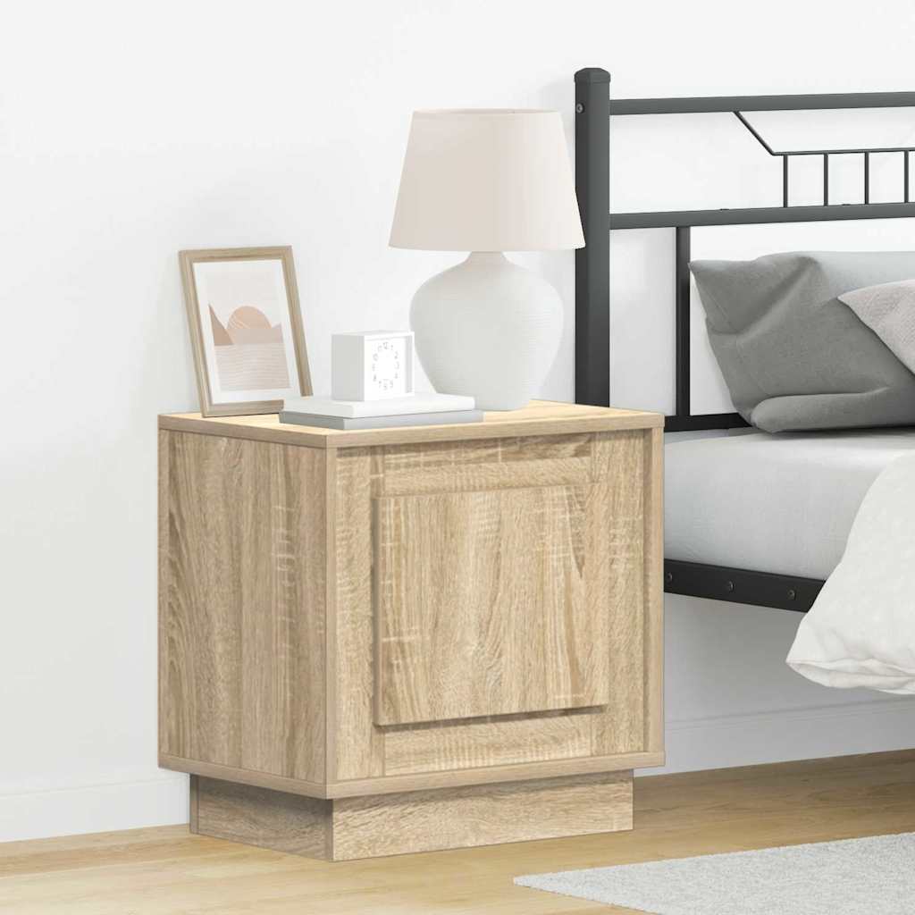 Armadio Da Notte Con 2 Pcs Rovere Sonoma 44 X 34.5 X 45 cm