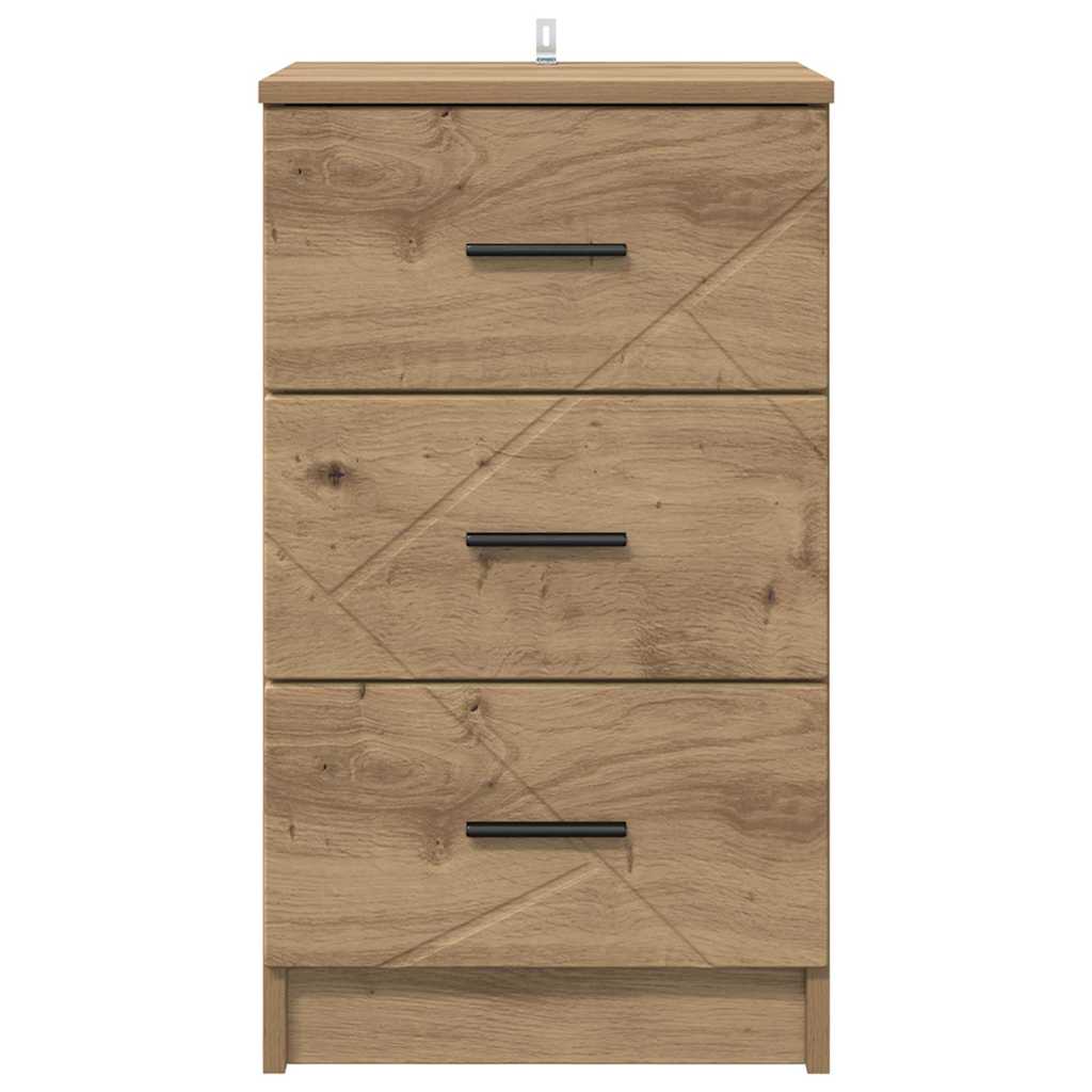 Armadio Da Notte Rovere Artigianale 38 X 38 X 66 cm - Image 6