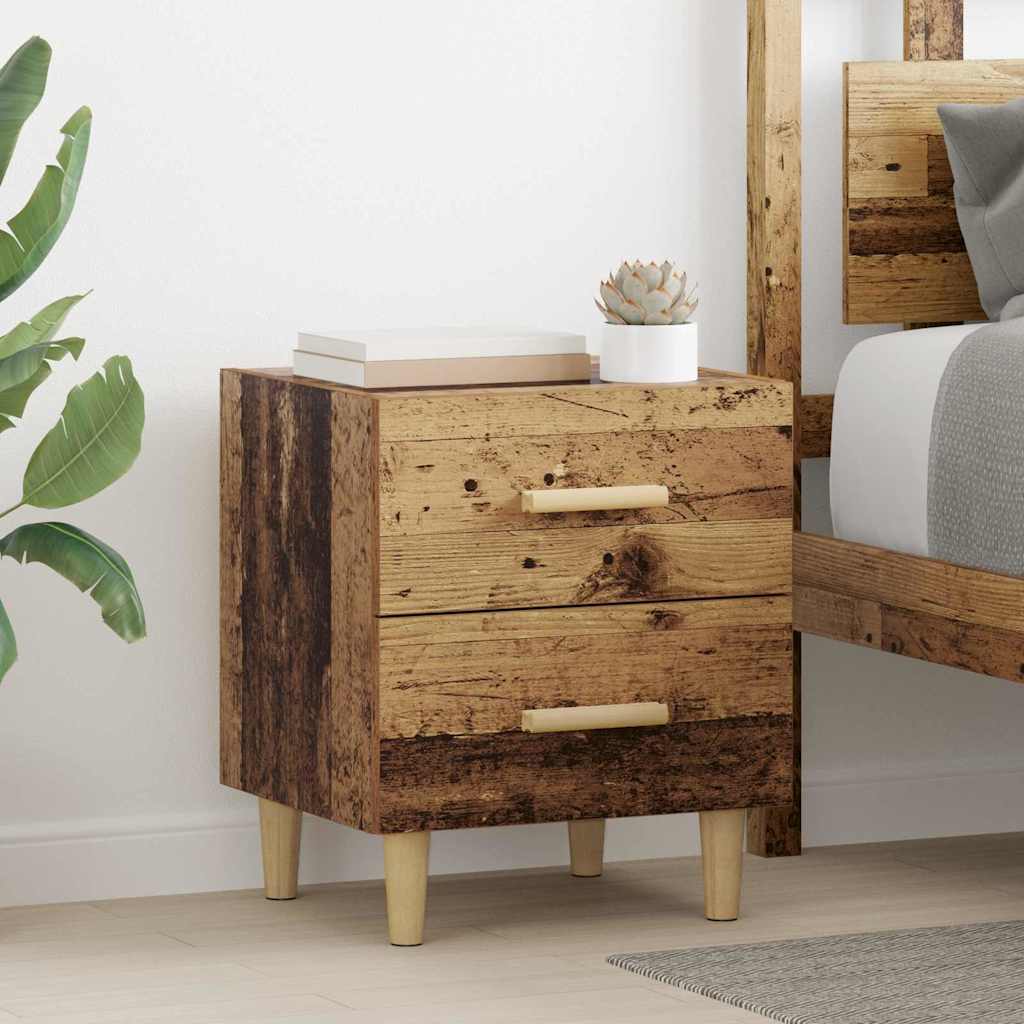 Armadietto Per Letto Legno Vecchio 40 X 35 X 47,5 cm