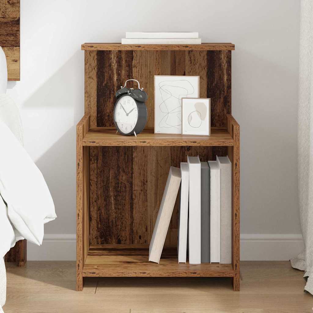 Armadietto Per Letto Legno Antico 40 X 35 X 60 Cm Truciolare