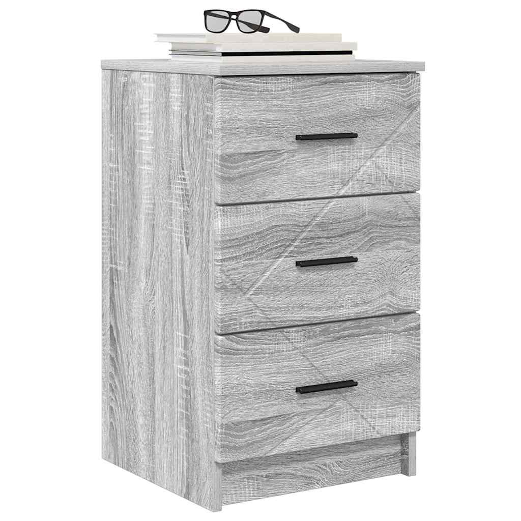 Armadio Da Notte Con Cassetto Grigio Sonoma 38 X 38 X 66 cm - Image 3