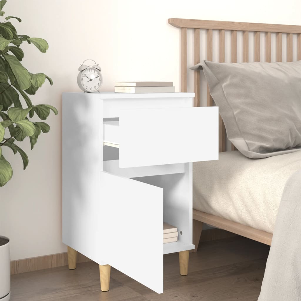 Comodini 2pz Bianchi 40x35x70 cm - Image 3